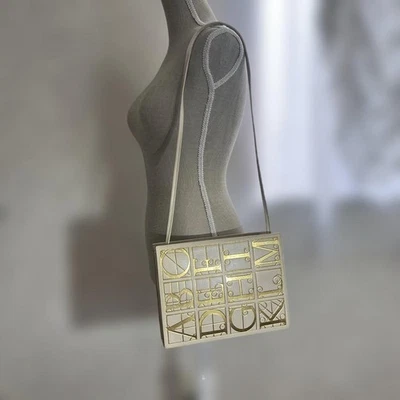 Bolsa de ombro Paloma Picasso livro bolsa de couro em Marfim para presente do Japão - Imagem 1 de 4