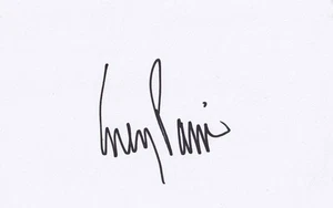Golf - Corey Pavin - Hand Signed 6x4 Inch White Card - COA - Picture 1 of 1