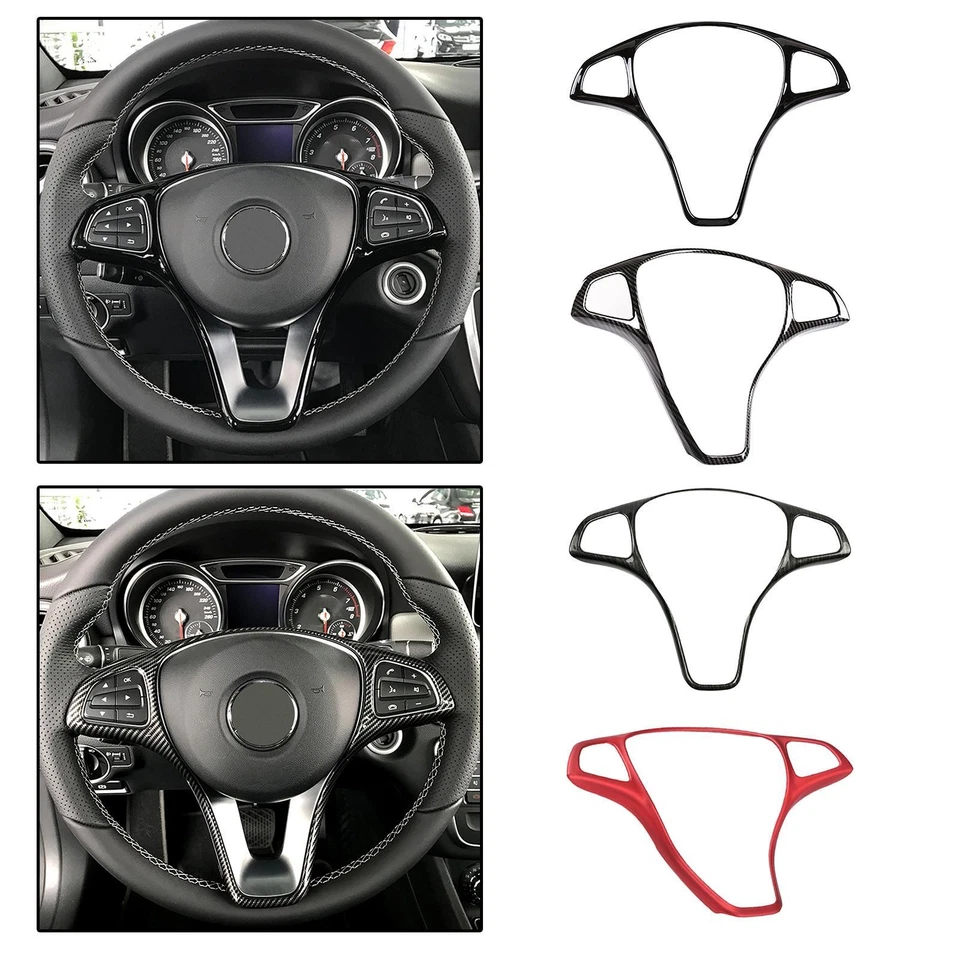 Car Steering Wheel Cover Fit for Mercedes A B C E CLA CLS - image 1 of 1