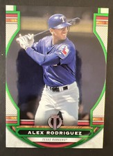 2023 Topps Tribute Alex Rodriguez Green Parallel #67/99 Texas Rangers