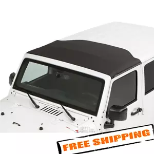 Bestop 52453-17 Black Twill Sunrider for Hardtop for 2007-2018 Jeep Wrangler JK - Picture 1 of 4