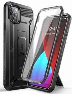 iPhone 12 Pro Max Hülle 6,7 Zoll SUPCASE UBPro Displayschutz Ständer Gürtelclip - Bild 1 von 28