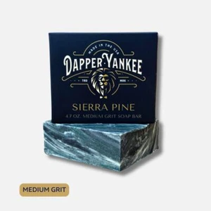 Dapper Yankee Sierra Pine Natural Soap Bar - Medium Grit - Picture 1 of 3