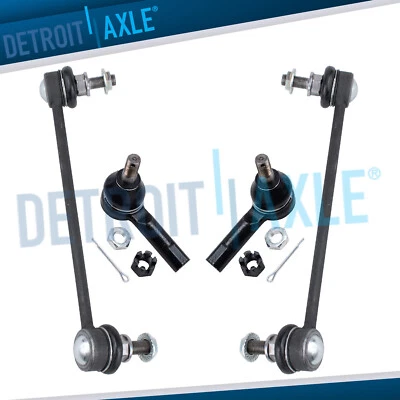 Front Sway Bar Links Outer Tie Rods Suspension for 2002 - 2004 Infiniti M45 Q45 - Image 1 of 4