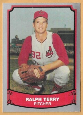 RALPH TERRY CLEVELAND INDIANS #64 - PACIFIC 1988 - Image 1 of 2