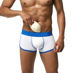 3 Pcs Pads Man Bathing Suit Inserts Swimming Pants for Men Briefs - Picture 1 of 10