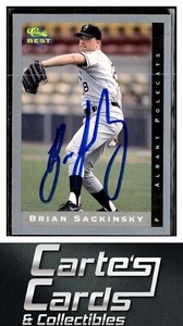 Brian Sackinsky 1993 Classic Best #59 Albany Polecats TTM/IP Signed Autographed