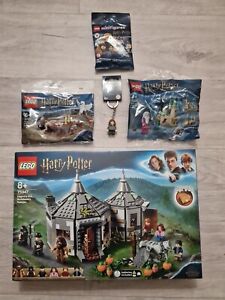LEGO Harry Potter Hagrids Hütte 75947 2xPolybag & Schlüsselanhänger Neu / OVP