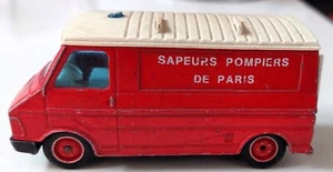 SOLIDO, CITROEN C35, WÓZ STRAŻACKI VAN-SAPEURS POMPIERS DE PARIS 1980, 1:50 - Zdjęcie 1 z 7