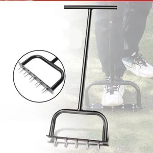 Rasenbelüfter Werkzeug Garten Spike Gras Gartenarbeit Scarrier Utensil Werk - Bild 1 von 6