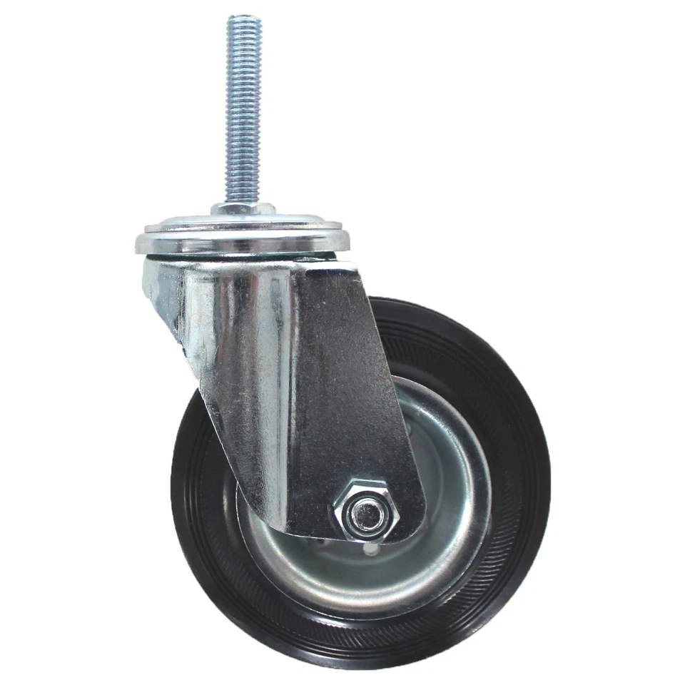 ROCARR 352 RUOTA RUOTE IN GOMMA CON PERNO PER CARRELLO INDUSTRIALI GIREVOLE - Immagine 1 di 1