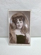 Edwardian Actress Miss Ethel Haydon Postcard Photo 