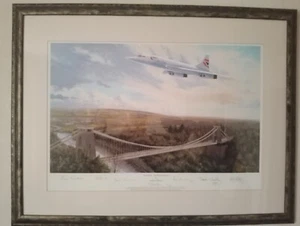 Concorde Final Flight Signed Artwork - Picture 1 of 4