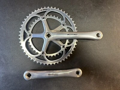 Campagnolo Chorus 10 Speed 172.5 Square Taper Crankset Crank 53/39 - Image 1 of 2