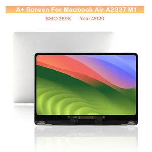 Conjunto de pantalla LCD para Apple Macbook Air A2337 13,3" M1 2020 astilla - Imagen 1 de 10