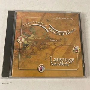 Electronic Teacher Tools McDougal Littell Language Network Grade 6 Sealed Win98 - Picture 1 of 9