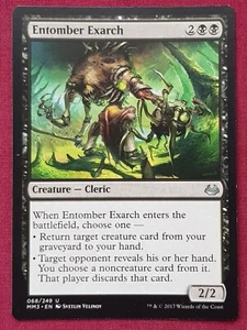 Magic The Gathering MODERN MASTERS 2017 MM3 ENTOMBER EXARCH black card MTG - Picture 1 of 2