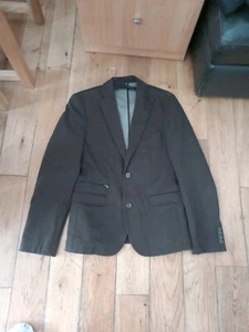Mens DKNY Brown  Jacket  Chest  38.     Good Condition - Picture 1 of 5