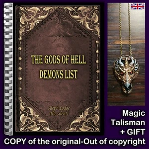 antique book occult black magic rare esoteric manuscript demons satanic grimoire - Picture 1 of 12