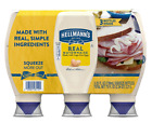 3 PACK: Hellmann's Real Mayonnaise Kosher-Certified (25 oz. each) Bulk Buy!