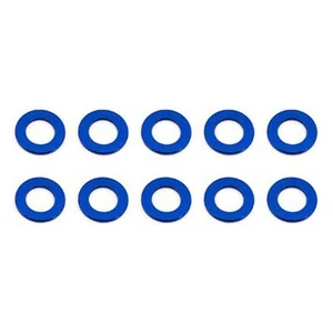 Team Associated 31381 Ballstud Washers, 5.5x0.5 mm, blue aluminum - Picture 1 of 1