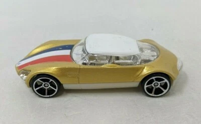 Mattel Hot Wheels 2009 New Models Gold Avant Garde #18 1:64 Diecast Toy Car FP20 - Image 1 of 4