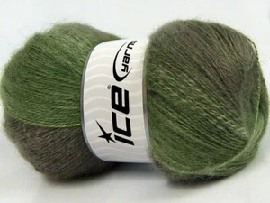 Moor Mohair Pastel Yarn #67994 Ice Acrylic Wool Mohair Fine Weight 100g 546y - Picture 1 of 7