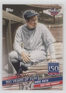 2019 Topps Opening Day 150 Years of Fun Babe Ruth #YOF-5 HOF