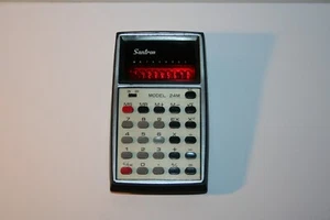 Santron "Modèle 24M" / Calculatrice vintage / Pièce de collection - Photo 1/4