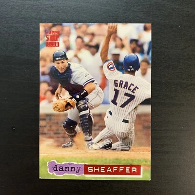 Danny Sheaffer - 1994 Topps Stadium Club #185 - Colorado Rockies Baseball Card - Image 1 of 2