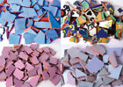 Bruchfliesen Mosaik Fliesen Scherben Farben, Rosa, Türkis, Pastell, Bunt
