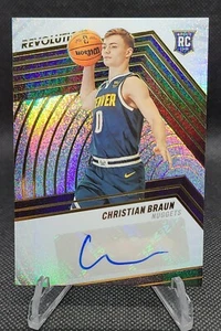 2022-23 Panini Revolution Christian Braun Rookie Auto RC NBA Champion No.RA-CHB - Bild 1 von 2