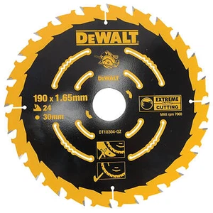 DeWalt Elite Extreme Framing Circular Saw Blades 184mm 24T 16mm - Picture 1 of 1