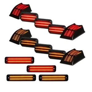 14PCS LED Cab Roof Running Light Turn Side Marker Lamp For Hummer H2 2003-2009 - Bild 1 von 12