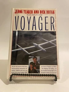 Voyager by Jeana Yeager and Dick Rutan with Phil Patton c. 1987 First Edition - Picture 1 of 4
