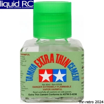 Tamiya USA TAM87038 Extra-Thin Cement - Image 1 of 2