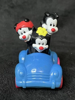 WARNER BRO. Carl's Jr Animaniacs 1998 juguete de comida para niños Yakko Wakko Dot Car de colección Foto 1 de 4