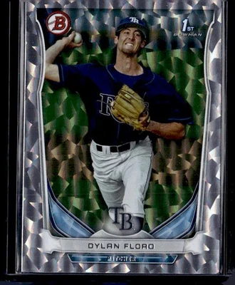 2014 Bowman #BP16 Dylan Floro Prospects Silver Ice - Image 1 of 2