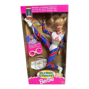 Barbie 1996 OLYMPIC GYMNAST BARBIE Doll 15123 Mattel 1995 NEW in Box - Picture 1 of 2