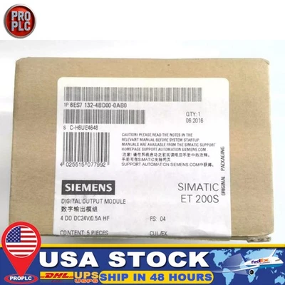 New Siemens SIMATIC DP 5 ELECTRON MODULES 6ES7132-4BD00-0AA0 6ES7 132-4BD00-0AA0 - Image 1 of 4