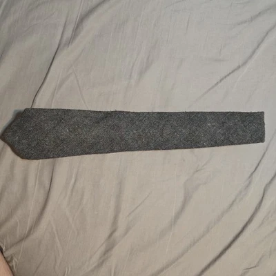 Corbata para hombre Paco Rabanne Paris 100 % lana verde tejida hecha en W Alemania #H3-1 Foto 1 de 2