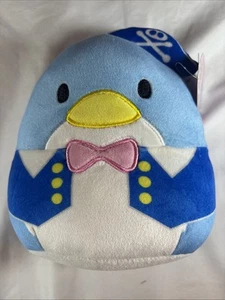 NUEVO CON ETIQUETAS Sanrio Squishmallows 7.5" ESMOQUIN SAM Hello Kitty & Friends Peluche Raro - Imagen 1 de 3