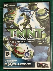 Teenage Mutant Ninja Turtles TMNT PC Video Game DVD-rom (2006) Windows Ubisoft - Picture 1 of 4