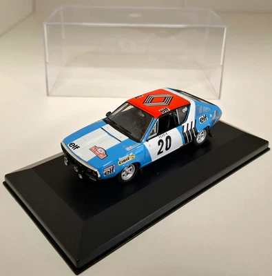 Renault 17 Gordini Monté-Carlo 1975 1/43 IXO Scatola Vetrina - Immagine 1 di 3