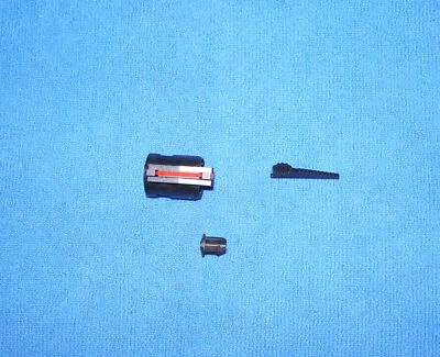 DAISY BB GUN FIBER OPTIC FRONT SIGHT w/MAGAZINE PLUG AND ELEVATOR FOR RED RYDER