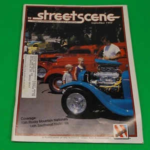 Street Scene Magazine September 1997 National Street Rod Association NSRA - Picture 1 of 1
