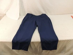 Haband's Fit Forever Pleated Dress Pants Men's 40XS Extra Short Blue 50900 - Picture 1 of 12