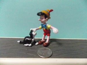Vintage Disney Applause Pinocchio Figaro Figure 2.5” - Picture 1 of 2