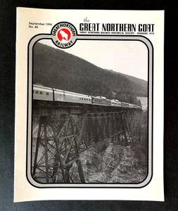 Great Northern Railway Goat Publication Empire Builder Train Flathead 1996 de colección - Imagen 1 de 5