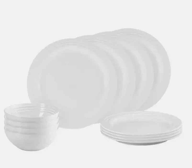 Juego de vajilla Le Creuset 12 piezas - blanco Foto 1 de 4